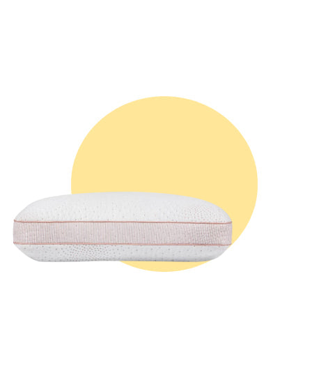 Terry pillow protector, product photo on white background, view 1