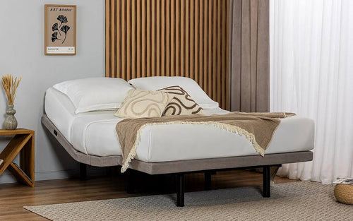 Connect Pro adjustable bed base in a bedroom interior, view 2
