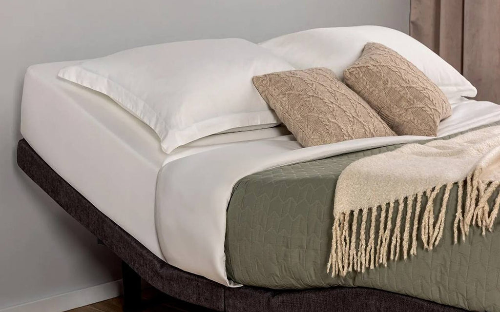 Transform Pro adjustable bed base in a bedroom interior, view 4