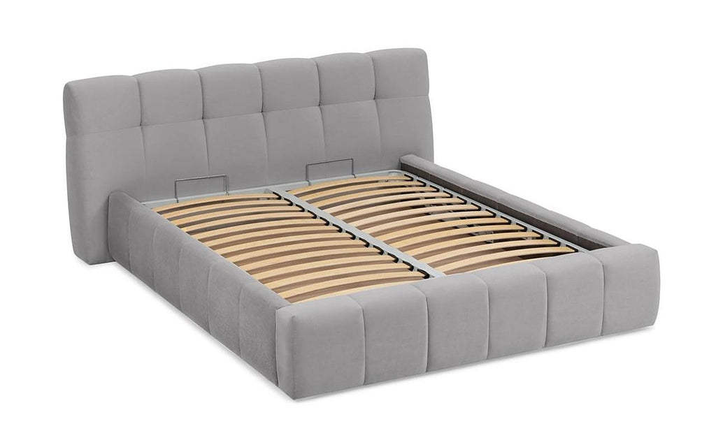 Andria bed, product photo on white background, view 3