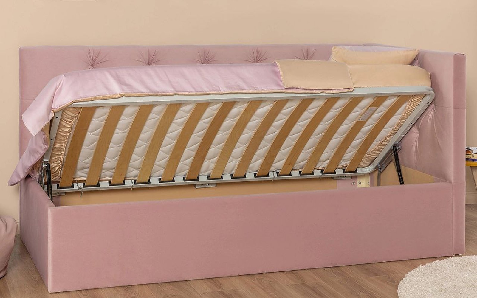 Camilla Pro bed in a bedroom interior, view 3