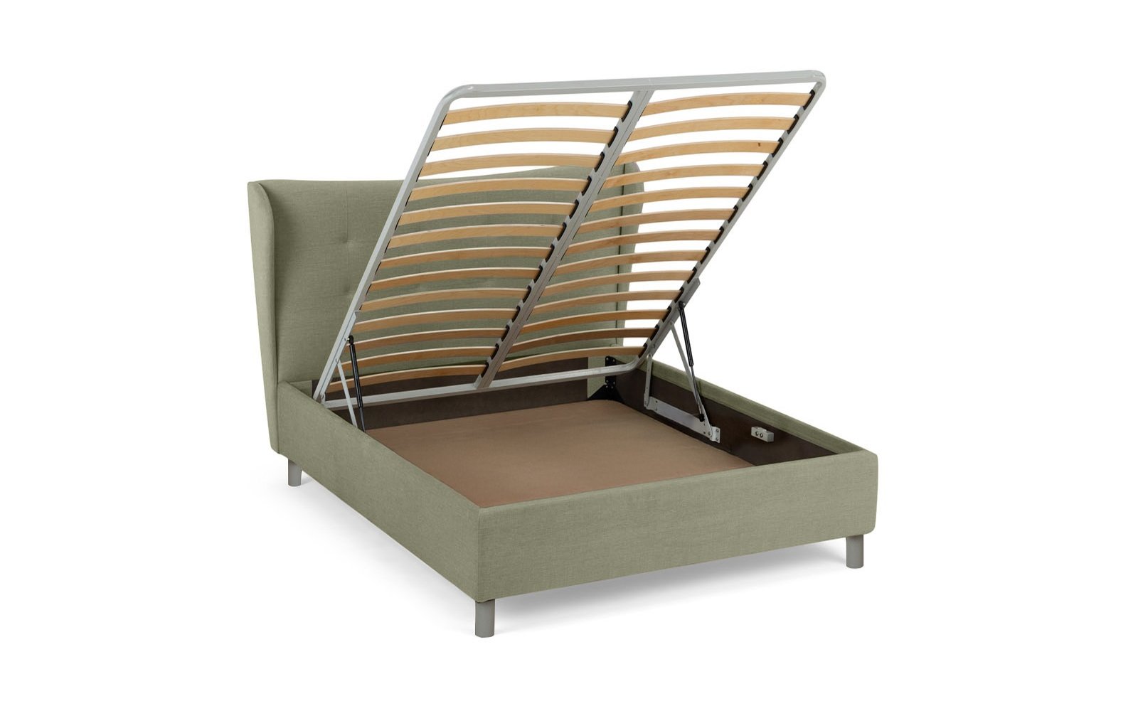 Carla Nova bed, product photo on white background, view 2