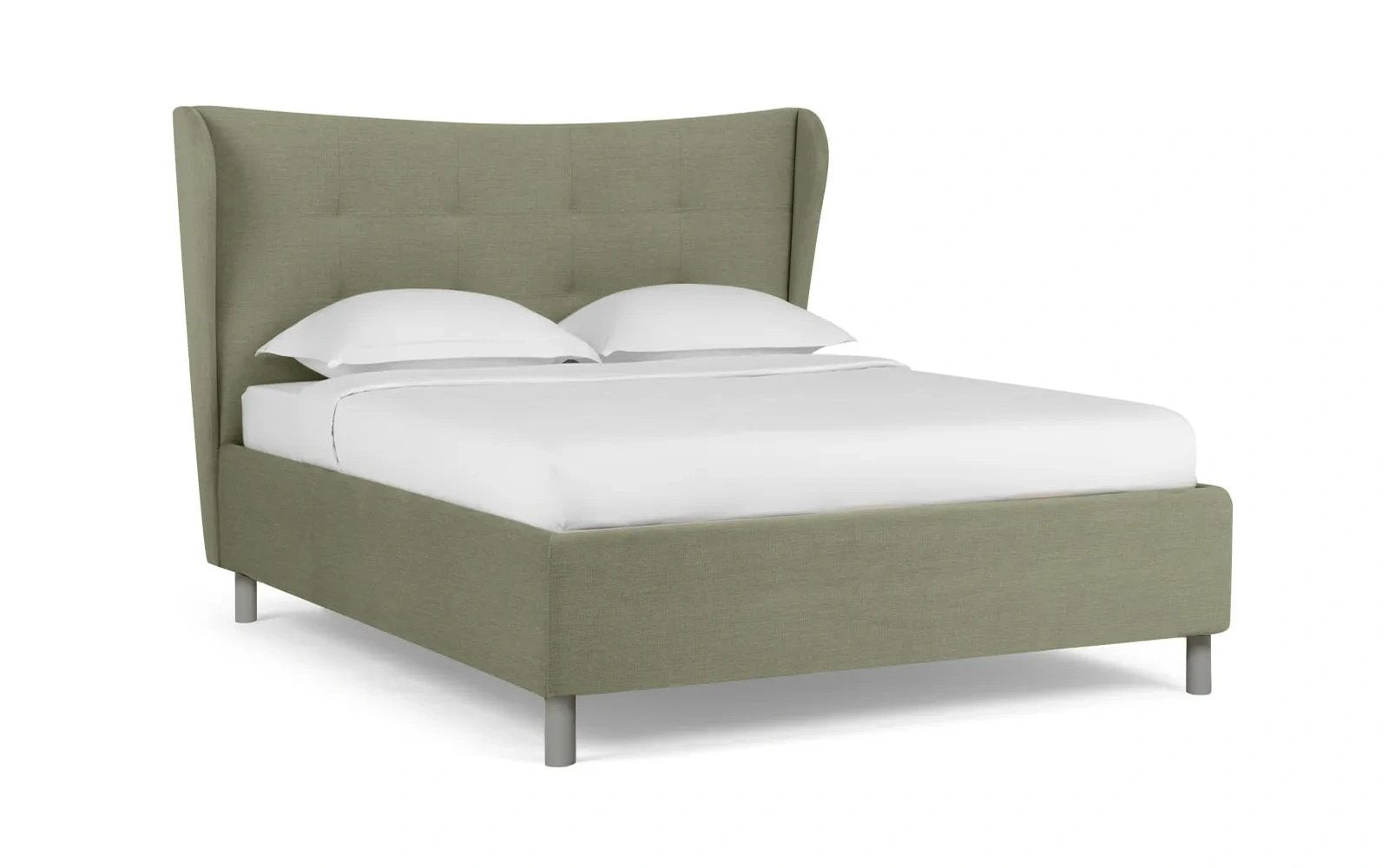Carla Nova bed, product photo on white background, view 3