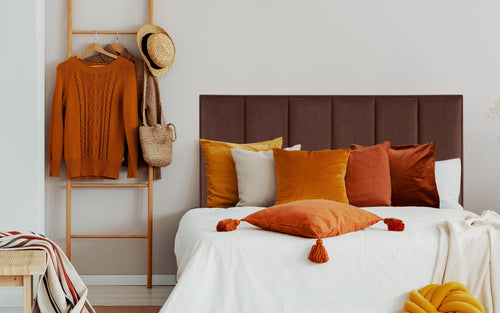 Charlotte bed in a bedroom interior, view 1