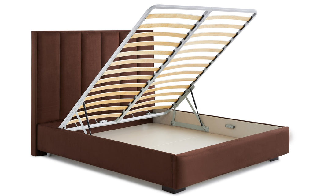 Charlotte bed, product photo on white background, view 2