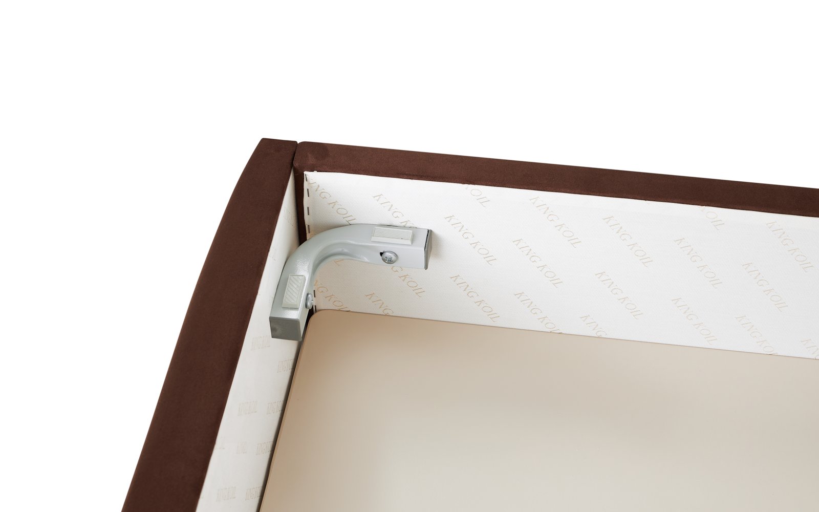 Charlotte bed, product photo on white background, view 9