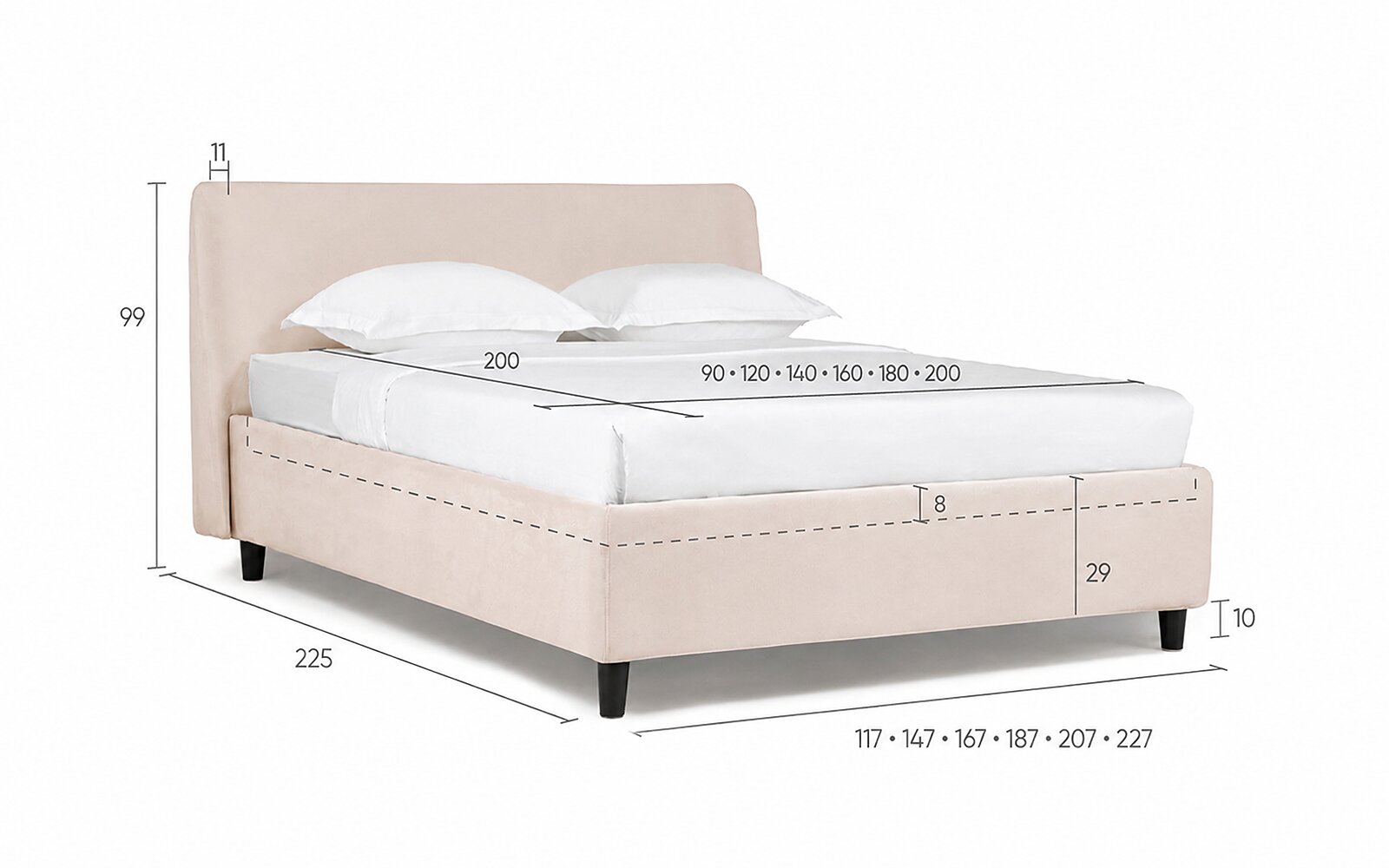 BED EXP FRIZA NOVA