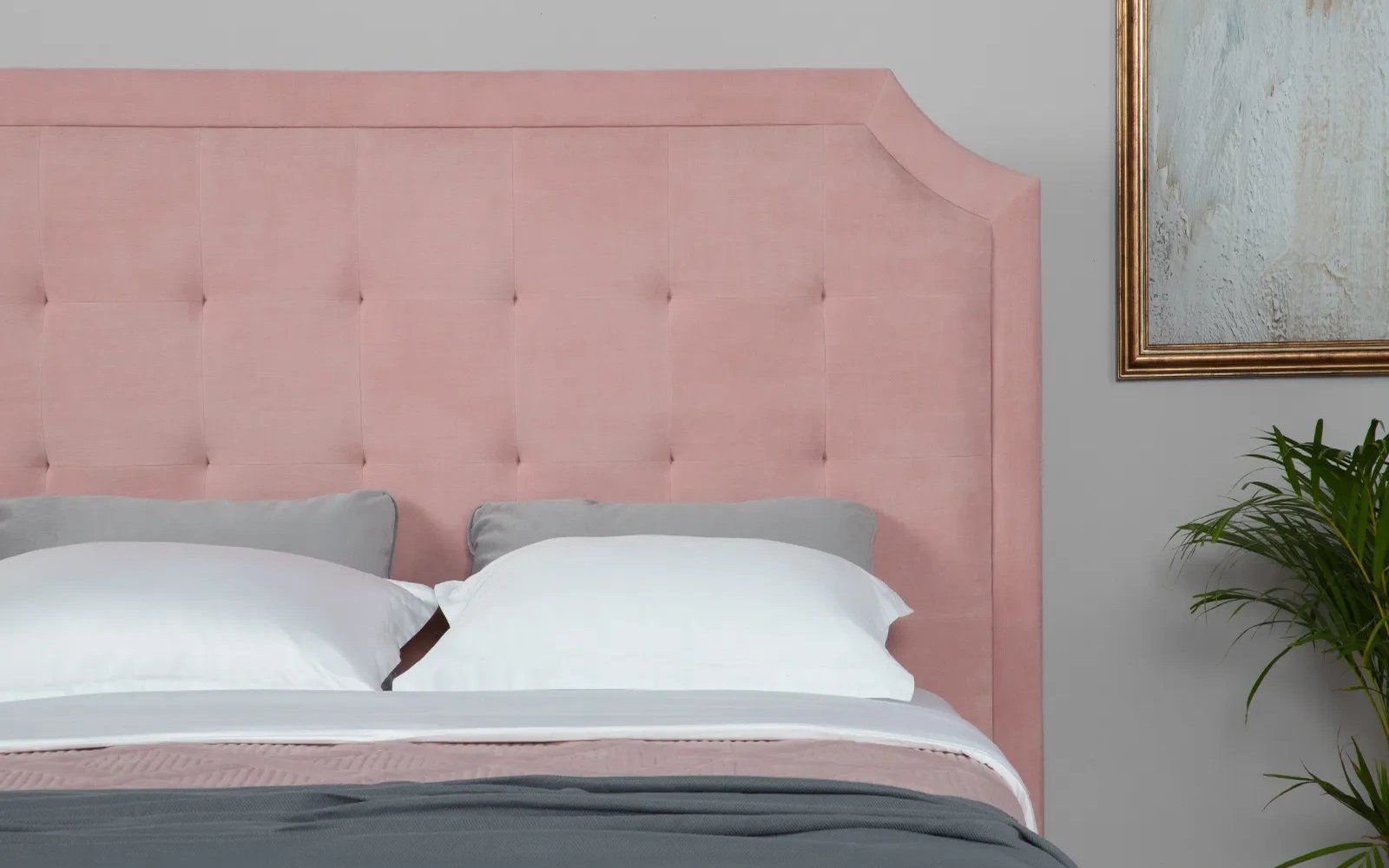 Gracia bed in a bedroom interior, view 1