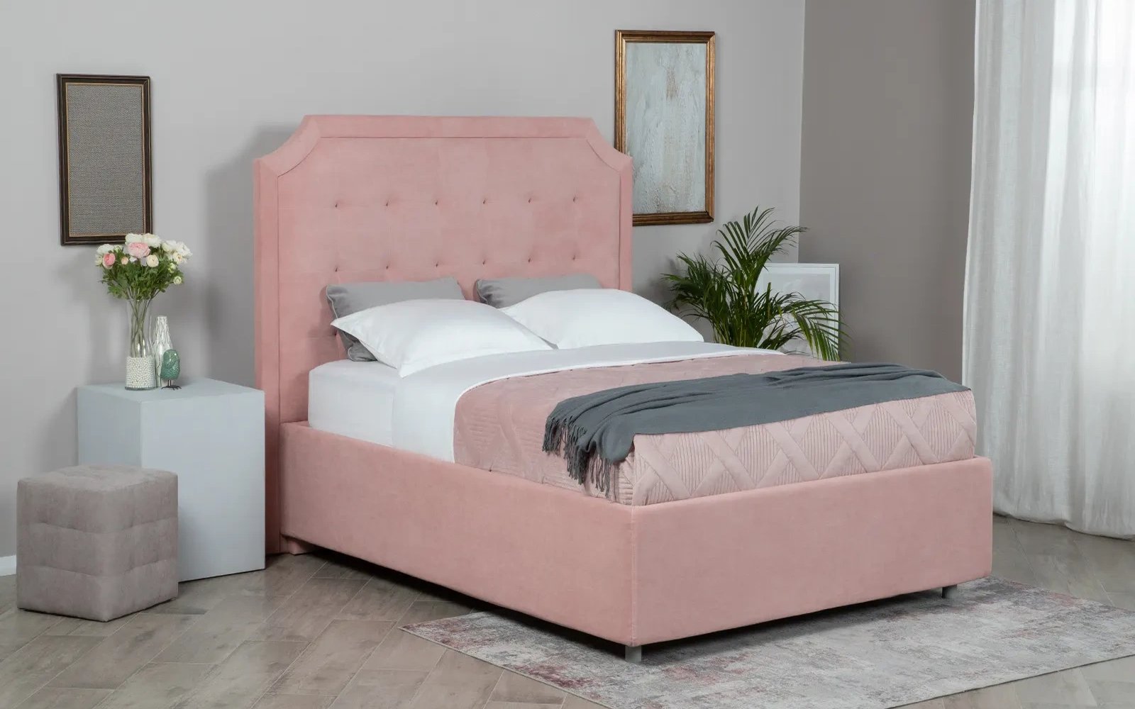 Gracia bed in a bedroom interior, view 2