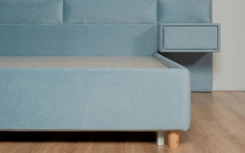 Marselo bed in a bedroom interior, view 3