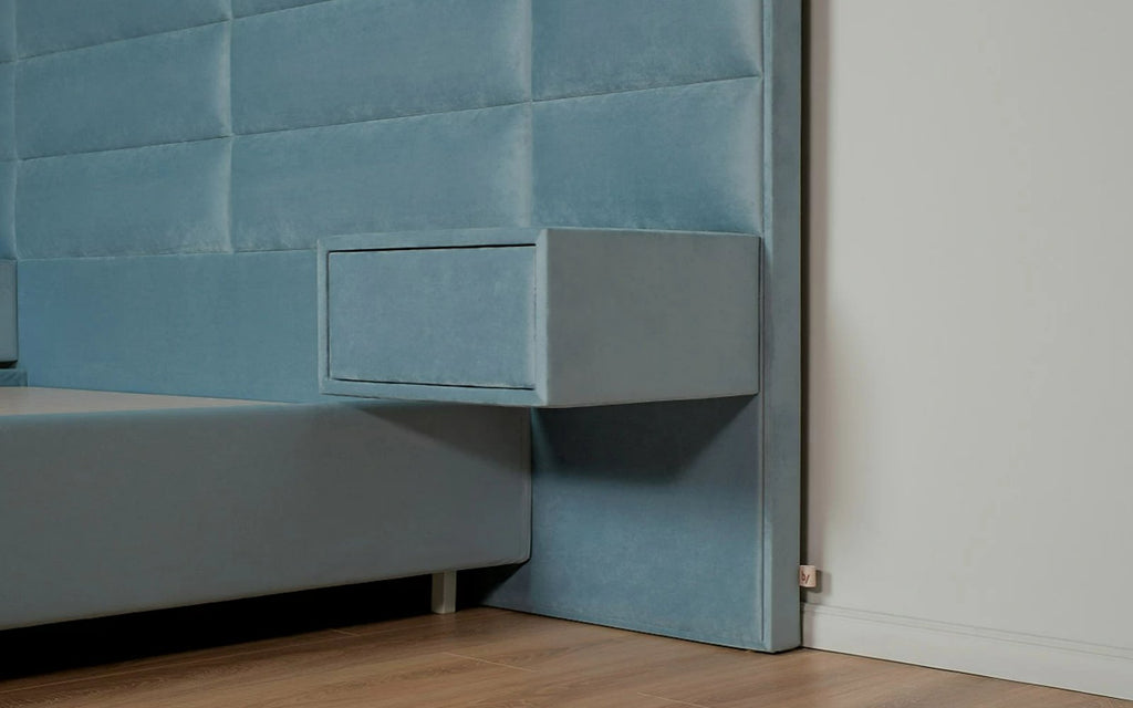 Marselo bed in a bedroom interior, view 4
