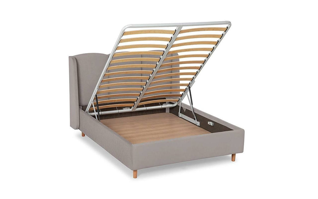 Milora Nova bed, product photo on white background, view 2