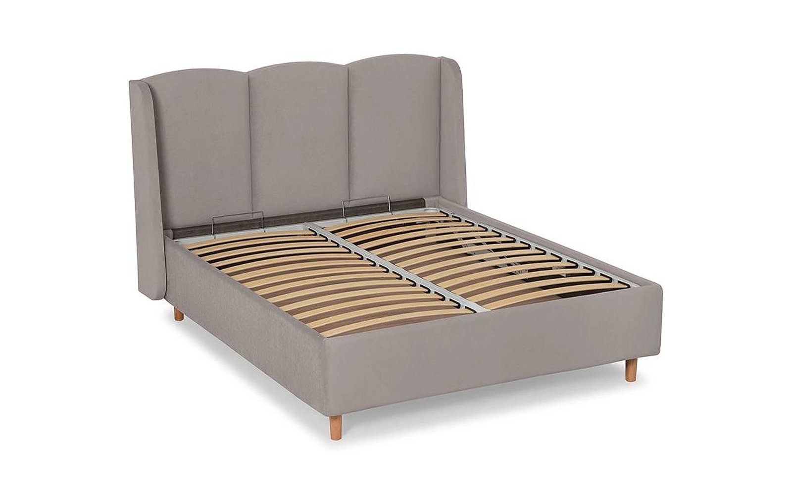 Milora Nova bed, product photo on white background, view 4
