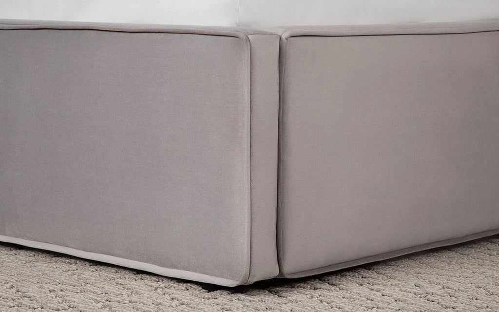 Murrey Nova bed in a bedroom interior, view 1