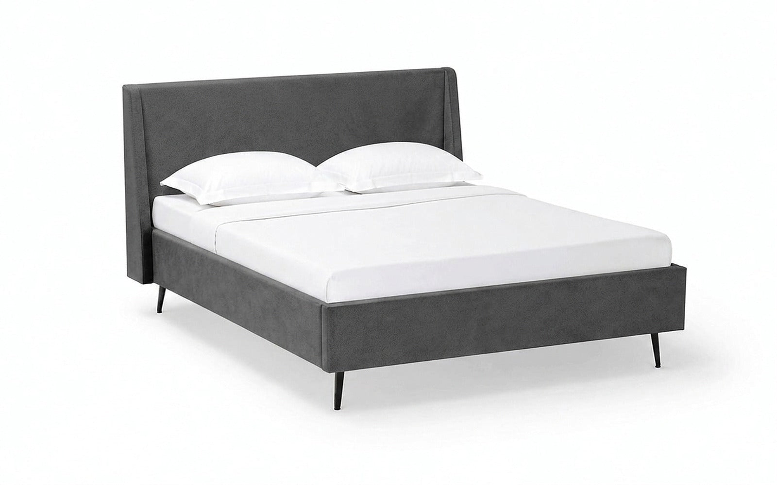Relax Nova bed in Shammy Frosty fabric, product photo on white background