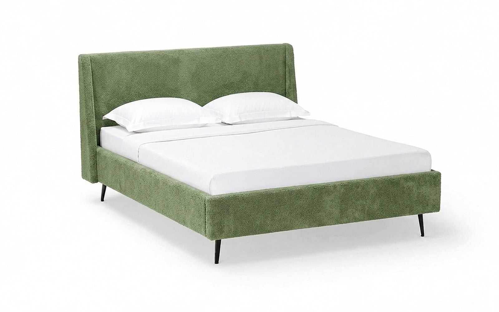 Relax Nova bed in Soul 618 fabric, product photo on white background