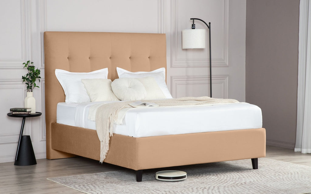 Silvana Nova bed in a bedroom interior, view 2