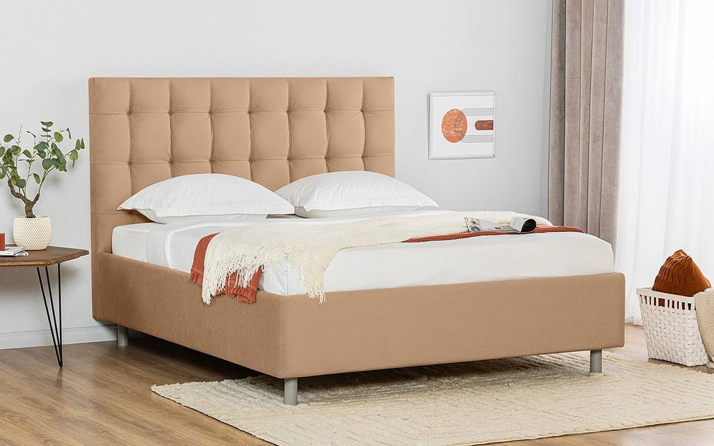 Virginio Nova bed in a bedroom interior, view 1