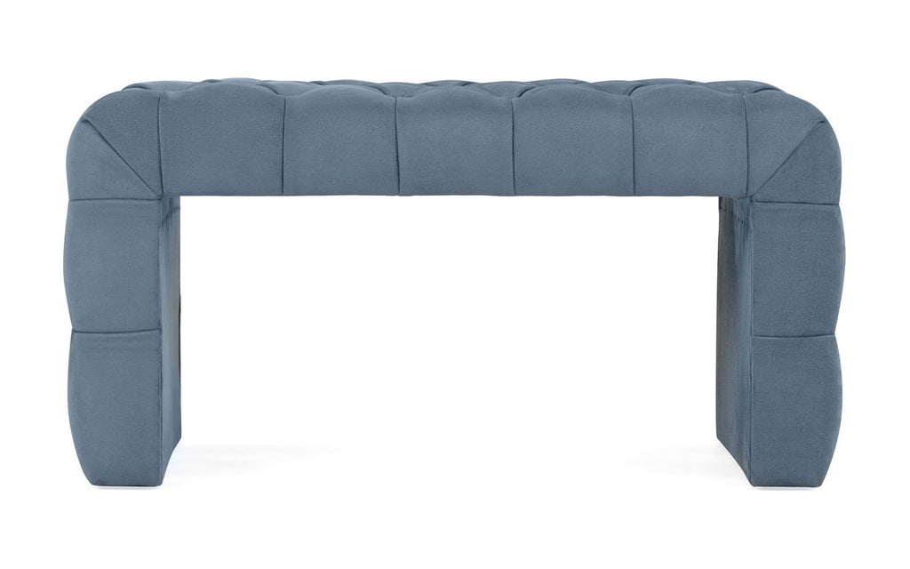 Greta bedroom bench, product photo on white background, view 2