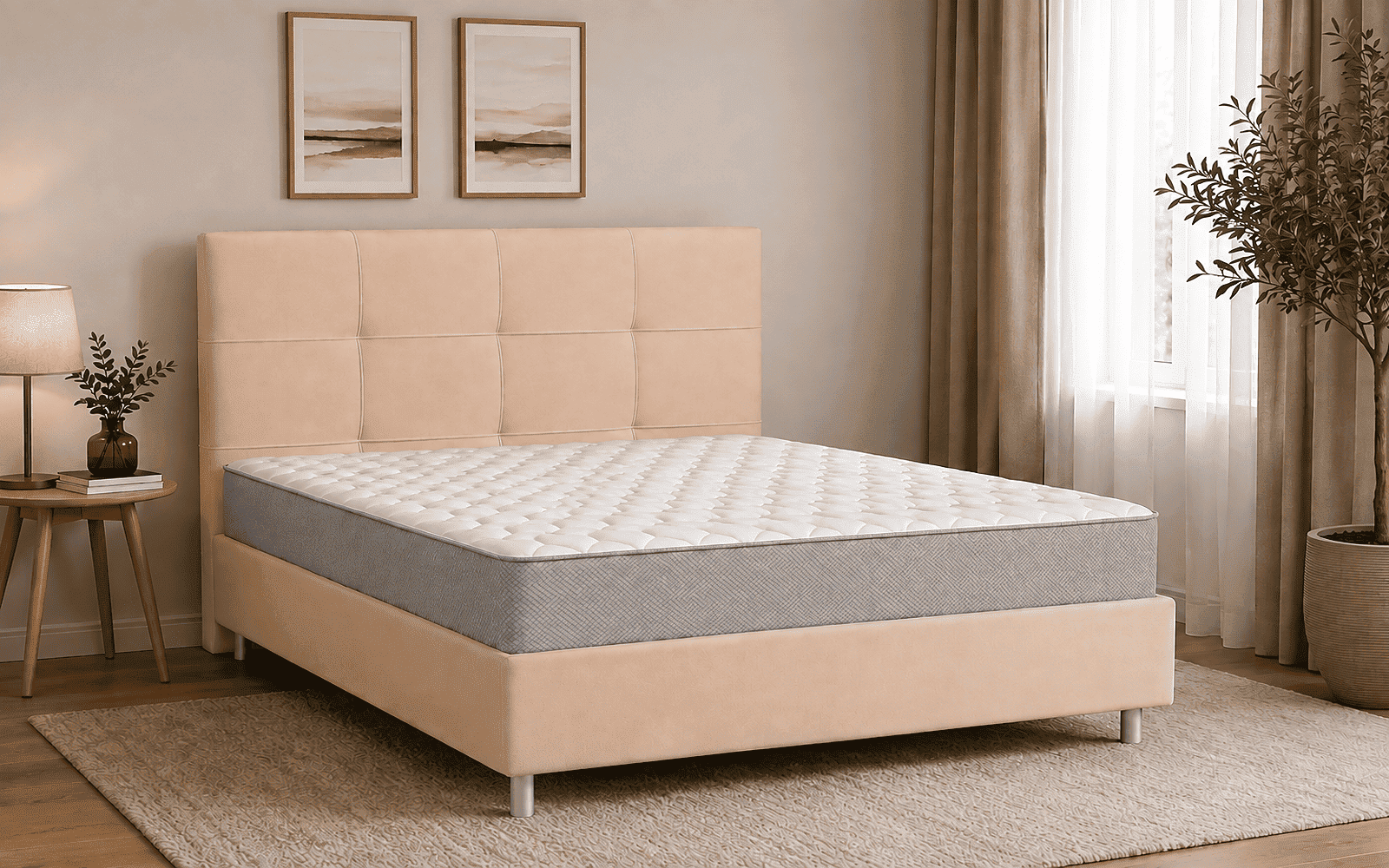 BED EXP ELISA NOVA + MATTRESS EXP ORTHO HARD