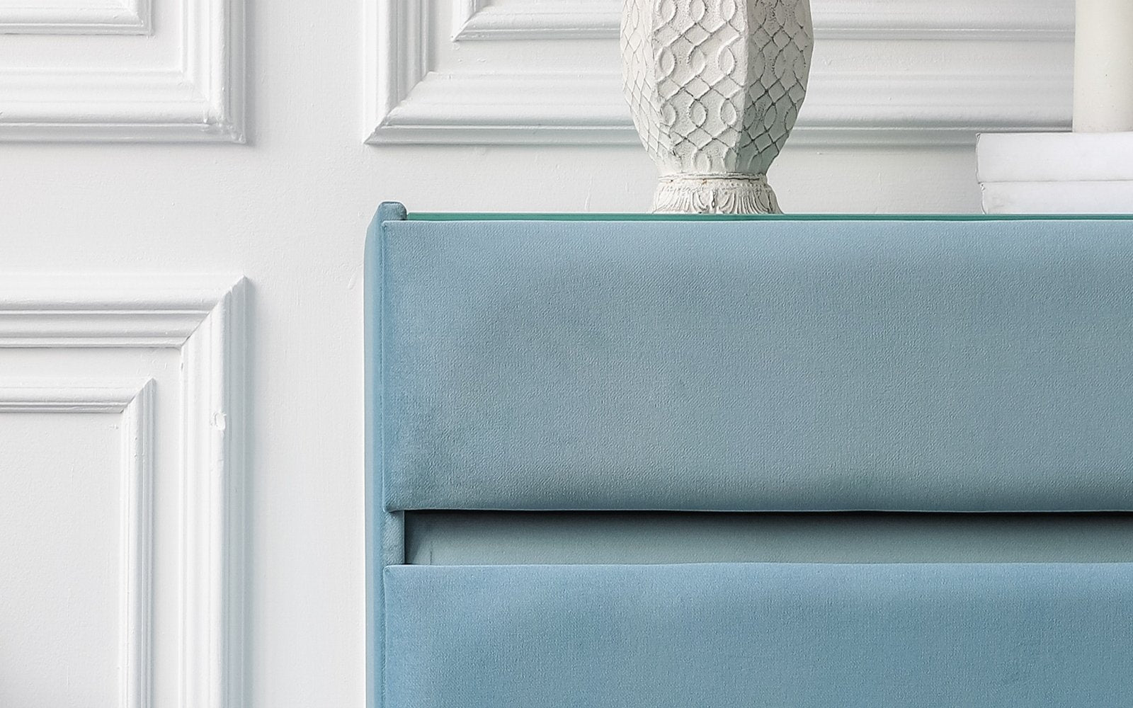 Lorenco dresser in a bedroom interior, view 1