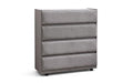 Lorenco dresser in Aura 03 fabric, product photo on white background