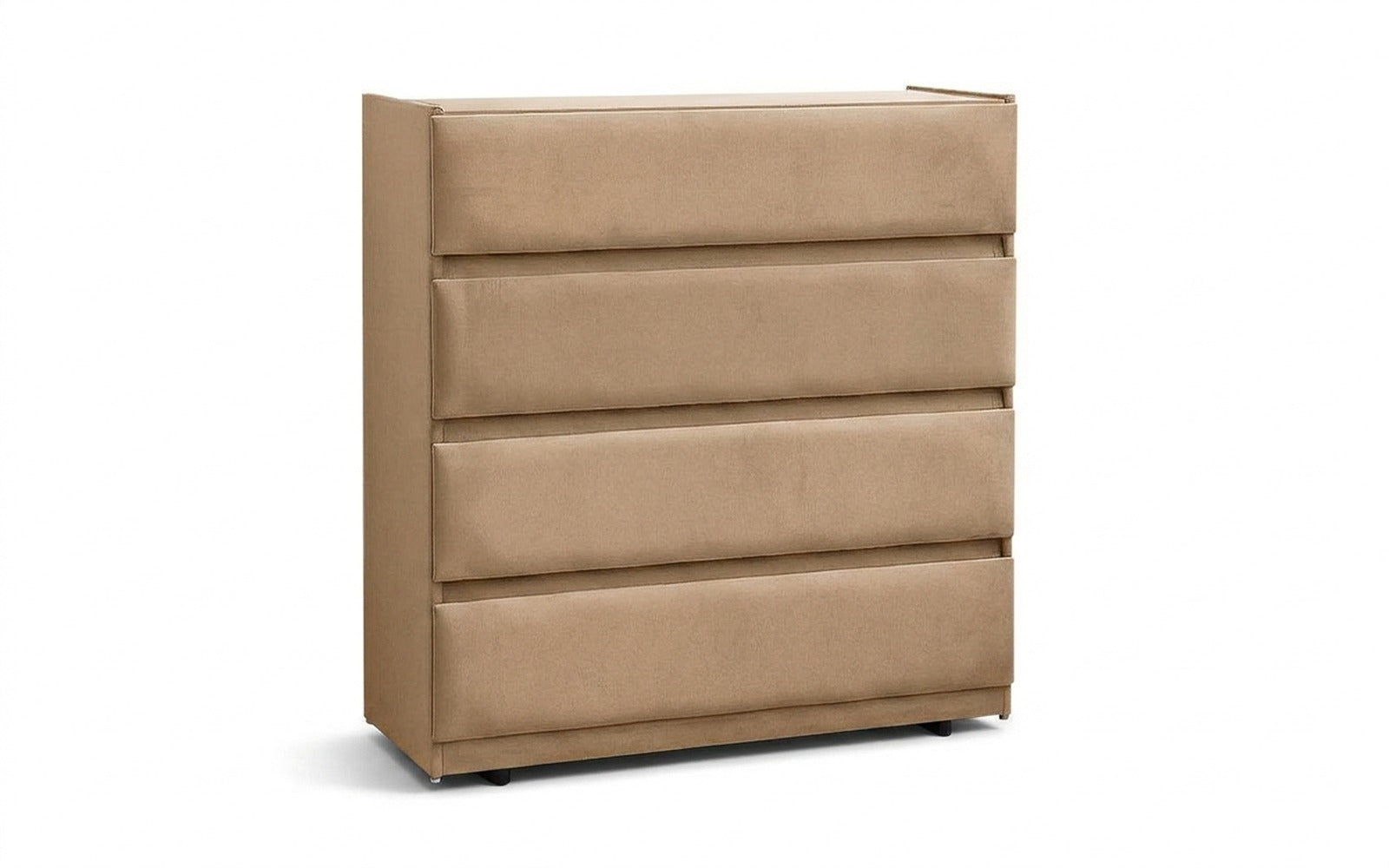 Lorenco dresser in Casanova Beige fabric, product photo on white background