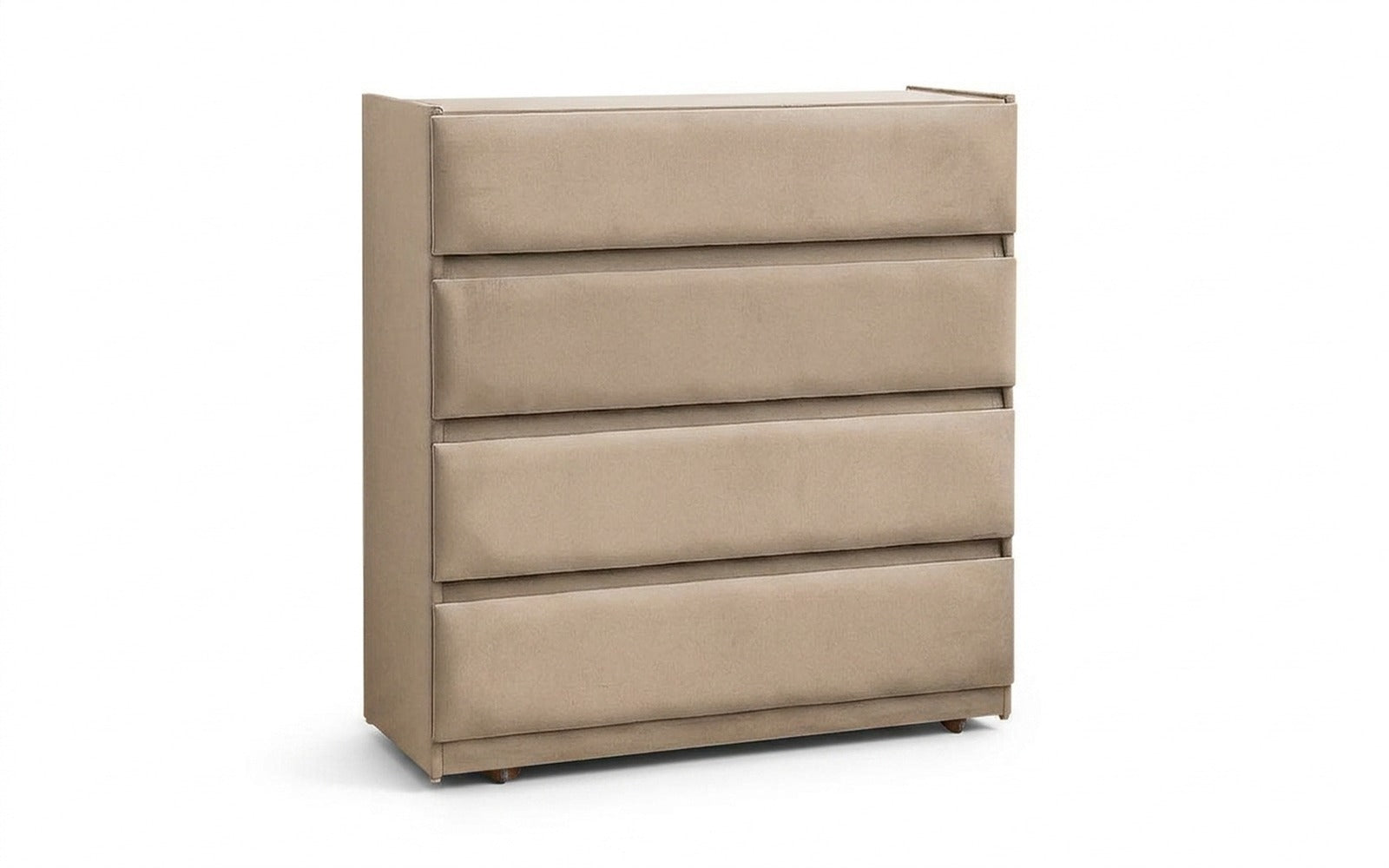Lorenco dresser in Casanova Milk fabric, product photo on white background
