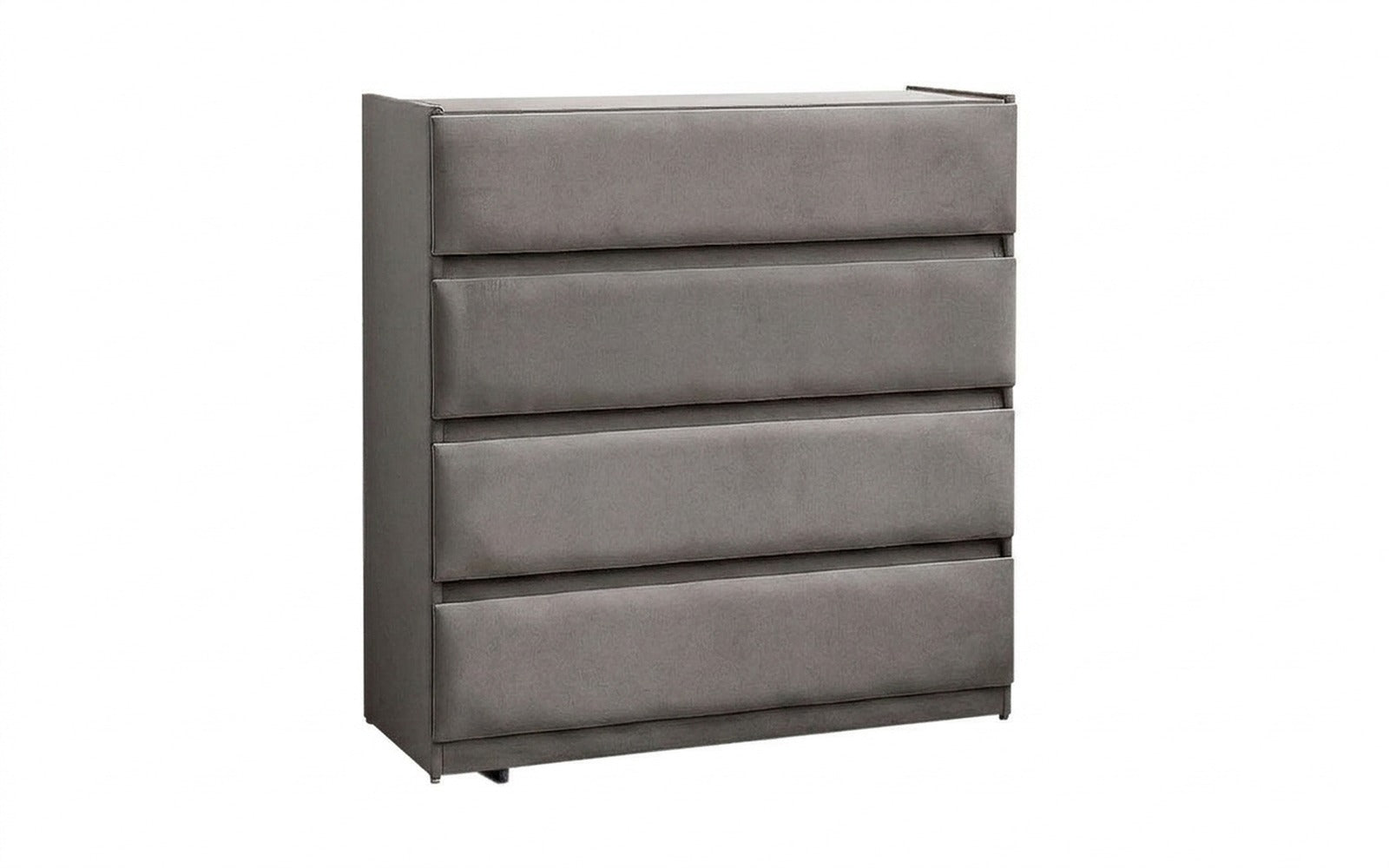 Lorenco dresser in Galaktika Ash fabric, product photo on white background