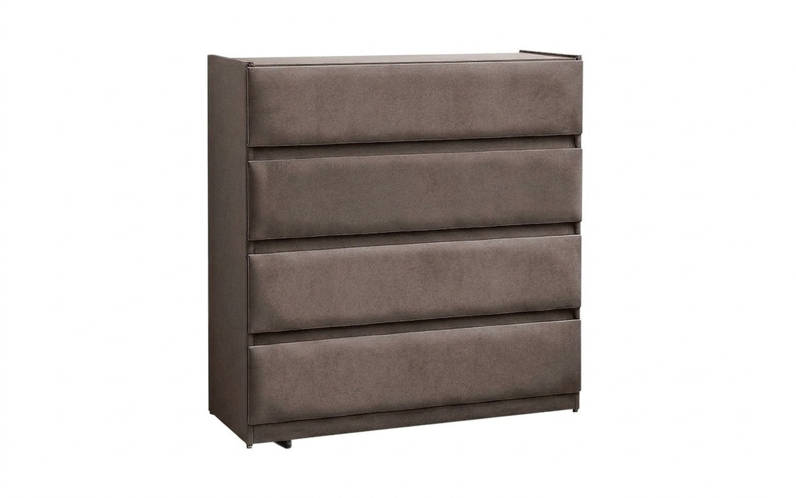 Lorenco dresser in Galaktika Cacao fabric, product photo on white background
