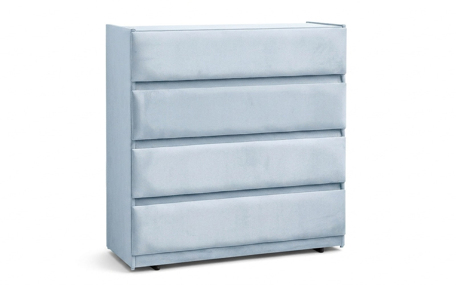Lorenco dresser in Galaktika Cloud fabric, product photo on white background