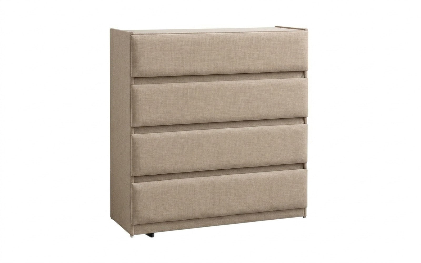 Lorenco dresser in Lidot Beige fabric, product photo on white background