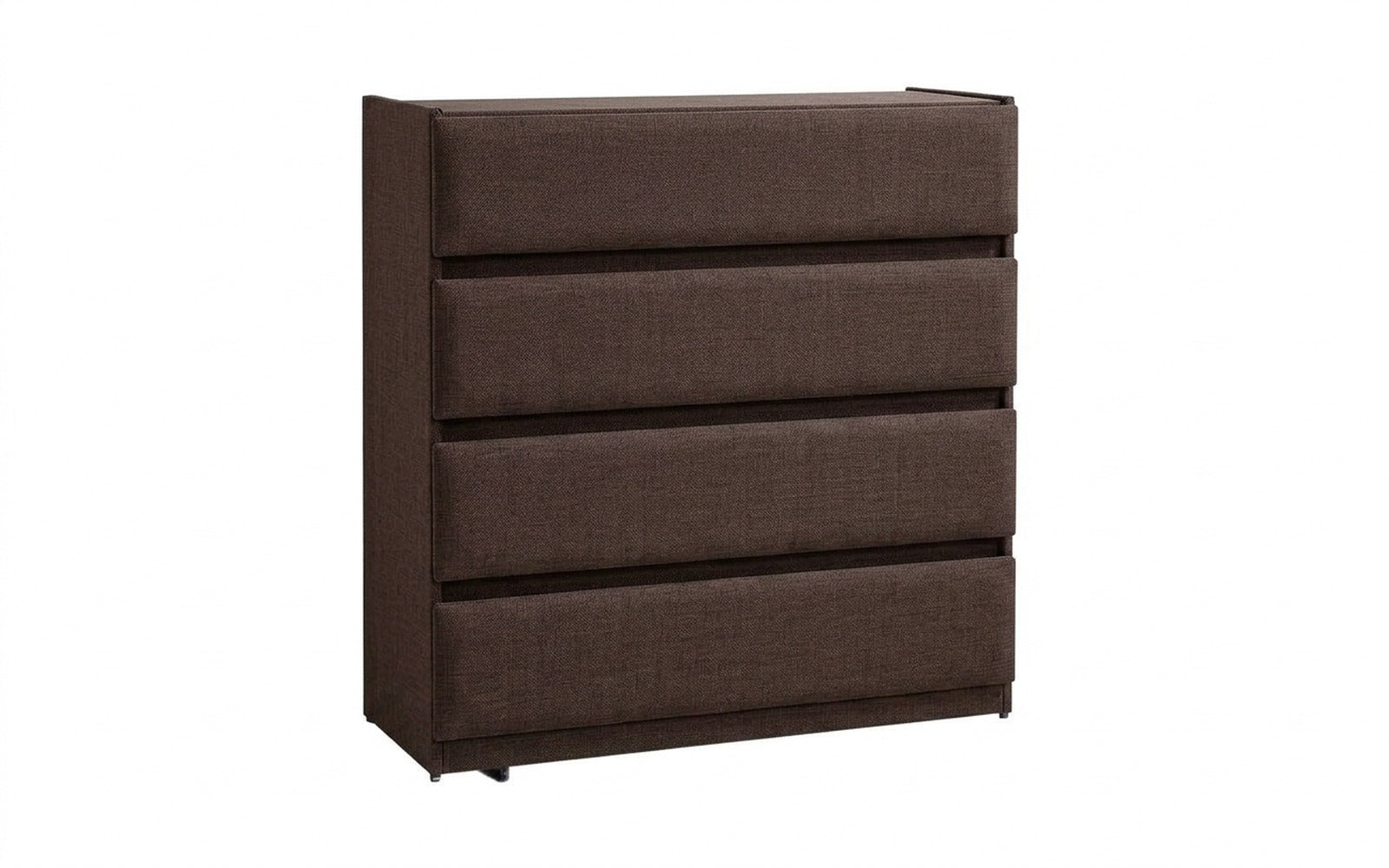 Lorenco dresser in Lidot Brown fabric, product photo on white background