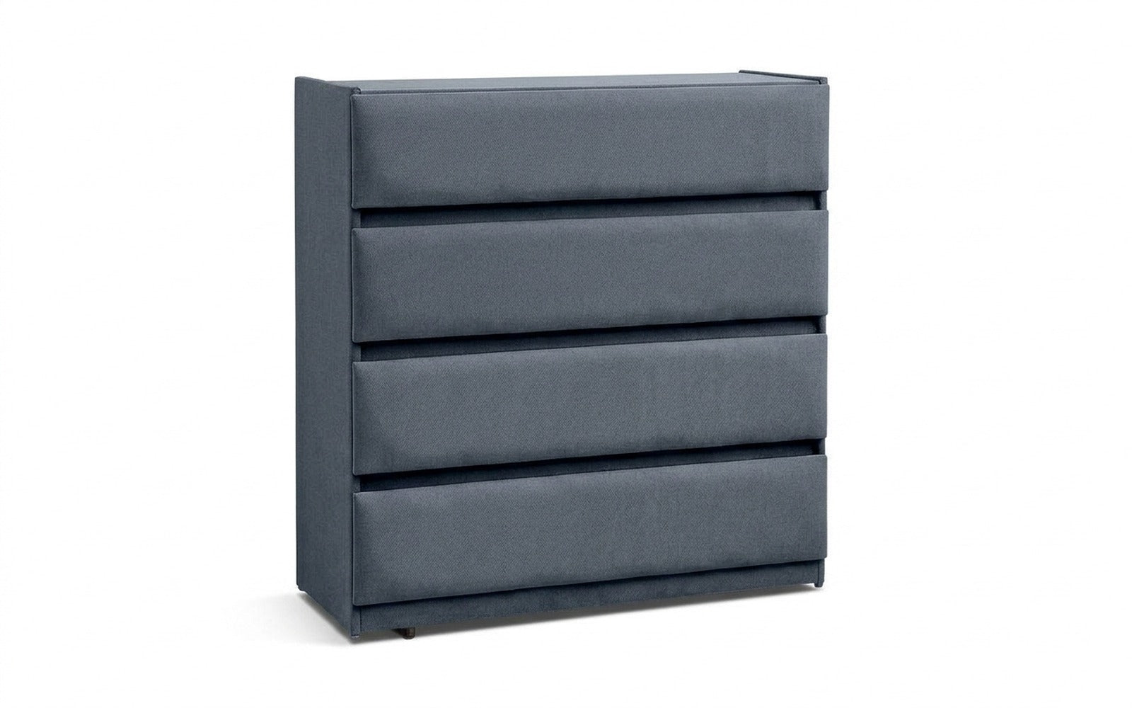 Lorenco dresser in Prime Blue fabric, product photo on white background