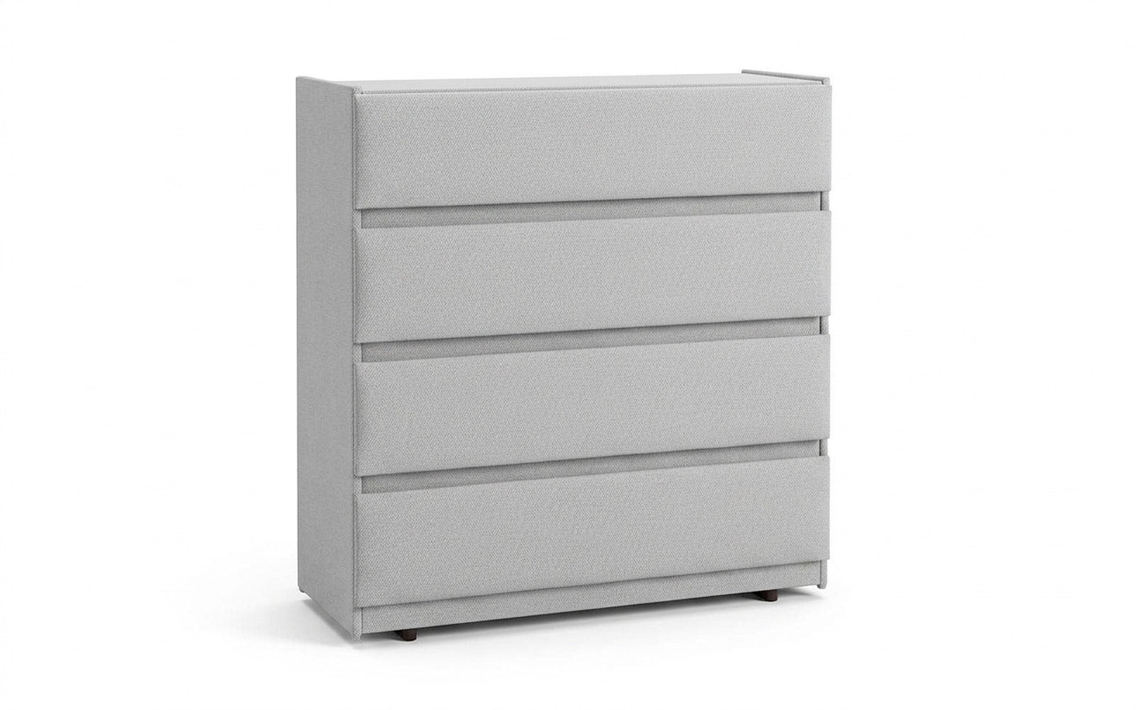 Lorenco dresser in Royal I Haze fabric, product photo on white background