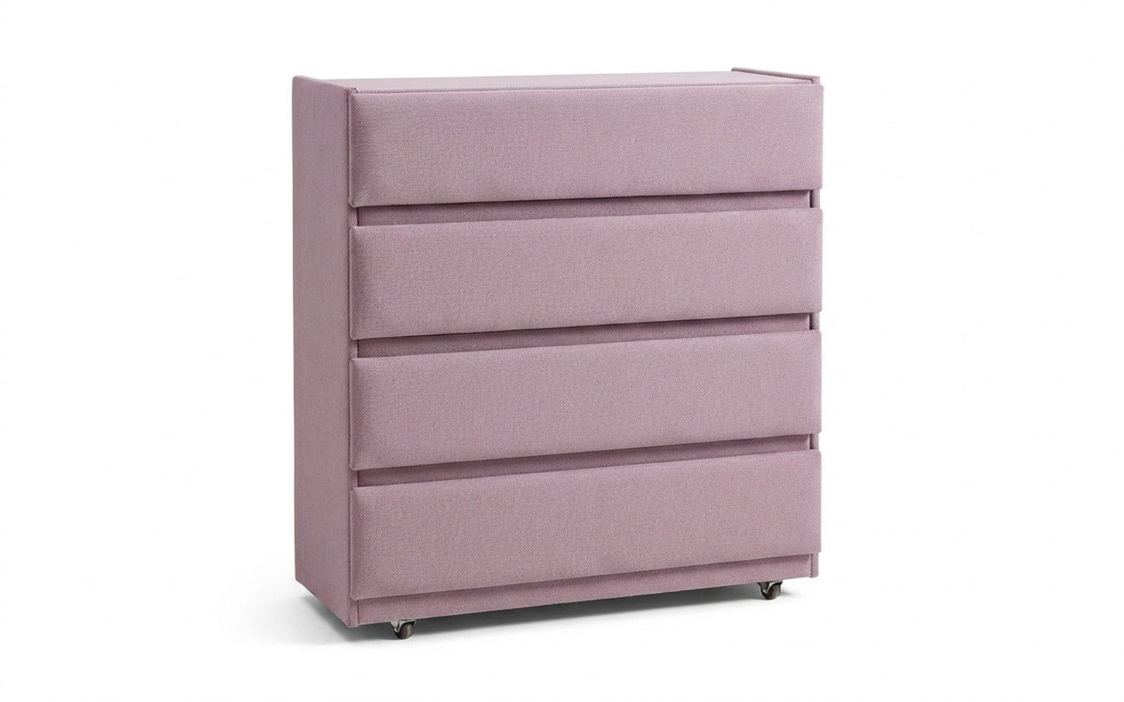 Lorenco dresser in Royal I Lavanda fabric, product photo on white background