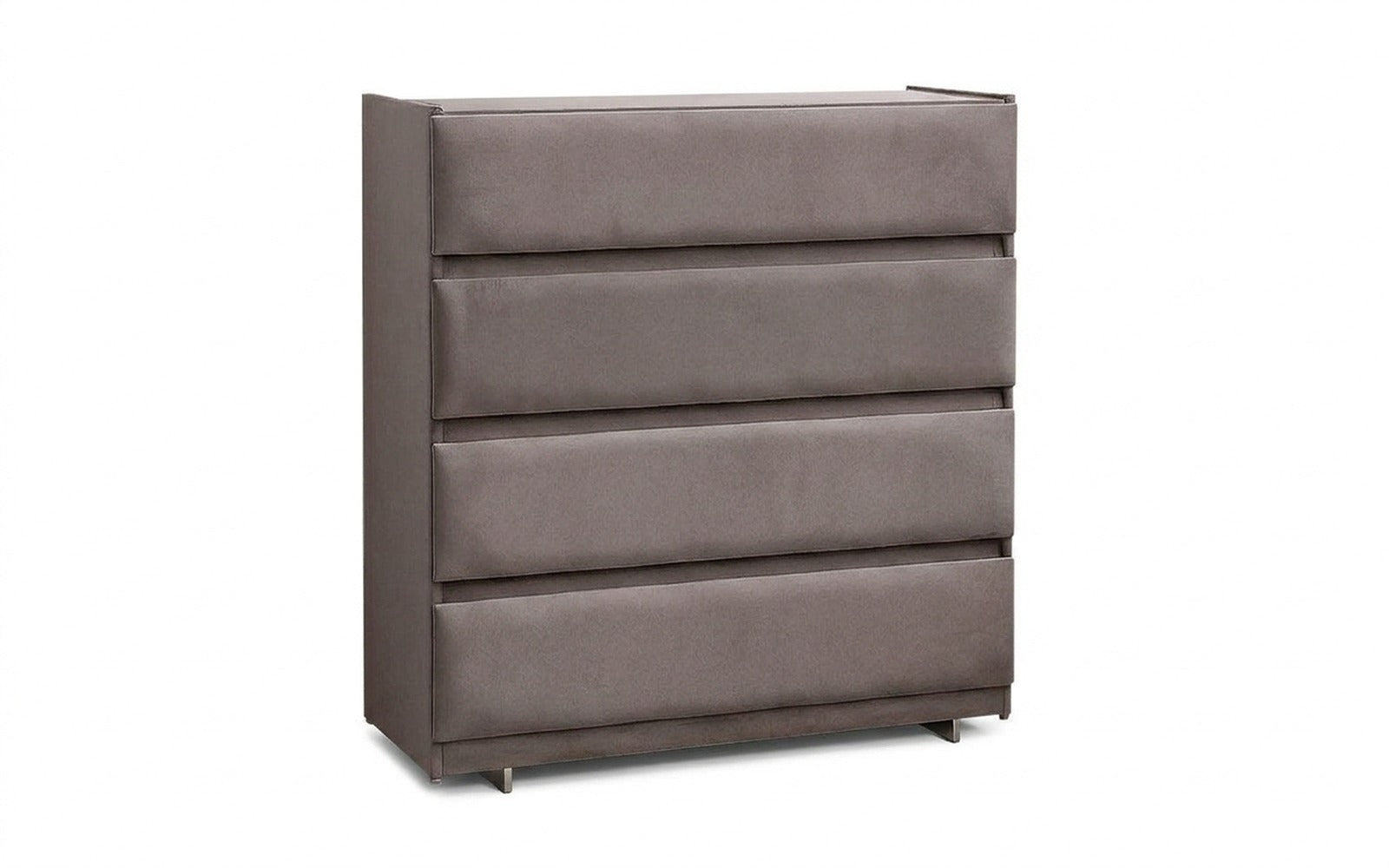 Lorenco dresser in Shammy Smoky fabric, product photo on white background