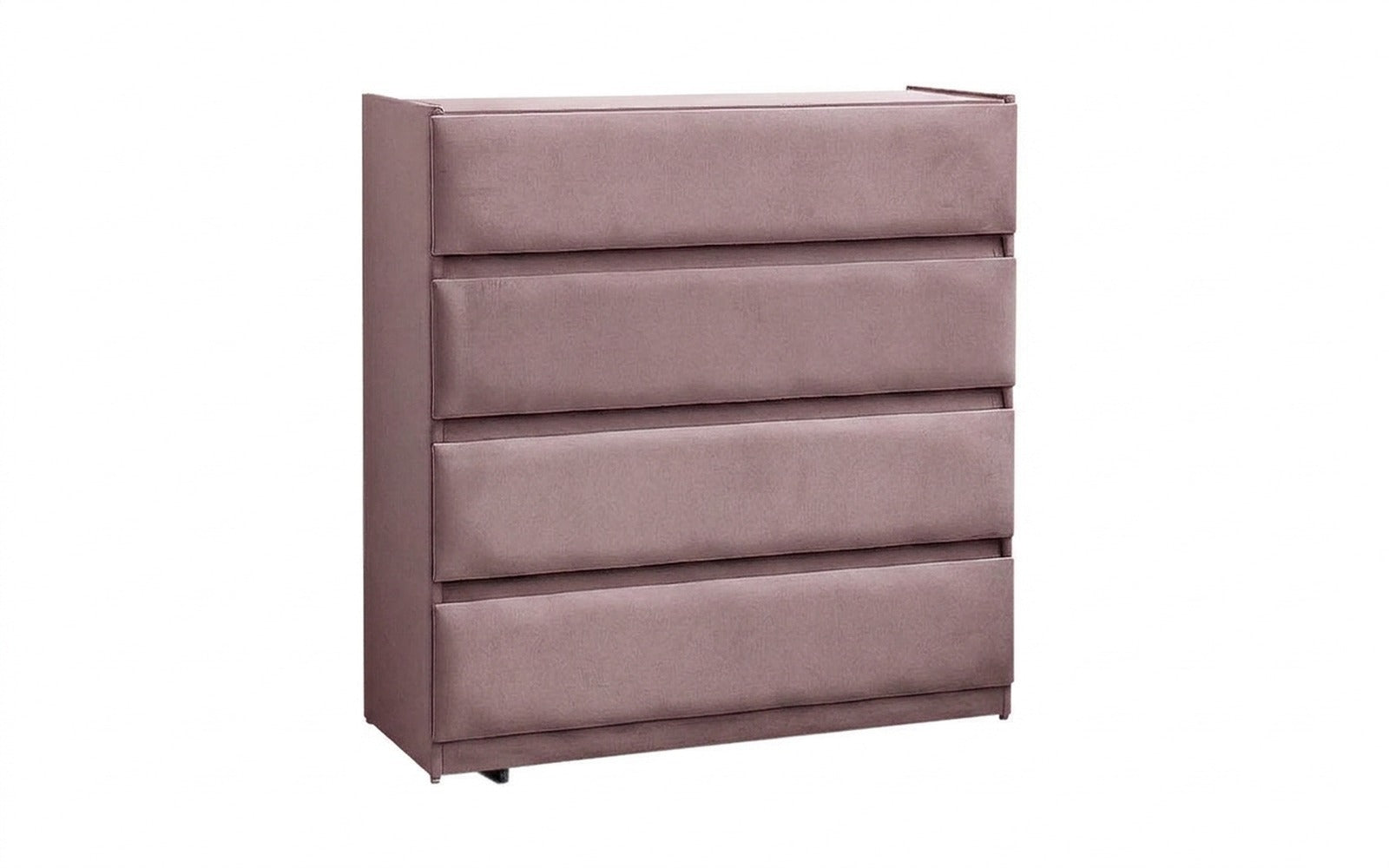 Lorenco dresser in Sky Velvet 01 fabric, product photo on white background