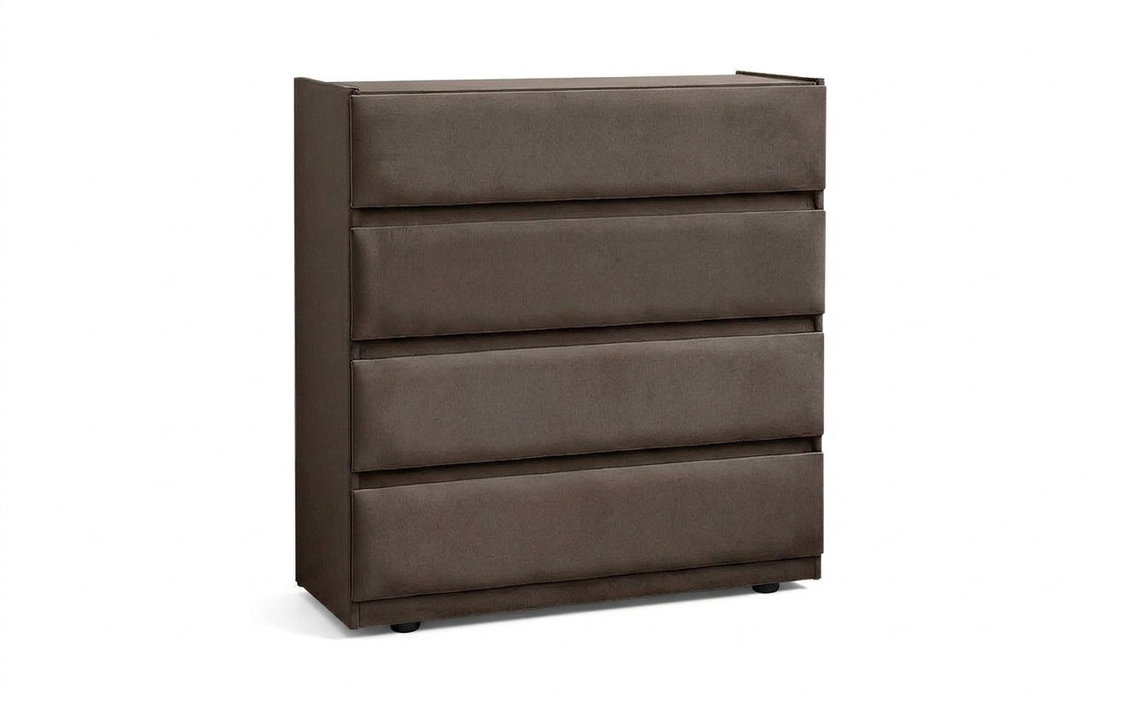 Lorenco dresser in Sky Velvet 02 fabric, product photo on white background