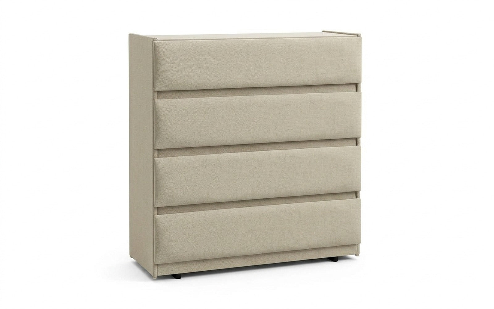 Lorenco dresser in Sky Velvet 03 fabric, product photo on white background