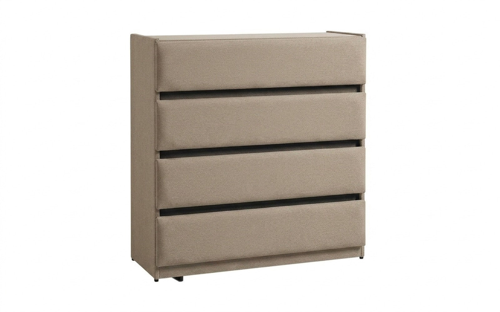 Lorenco dresser in Sky Velvet 21 fabric, product photo on white background