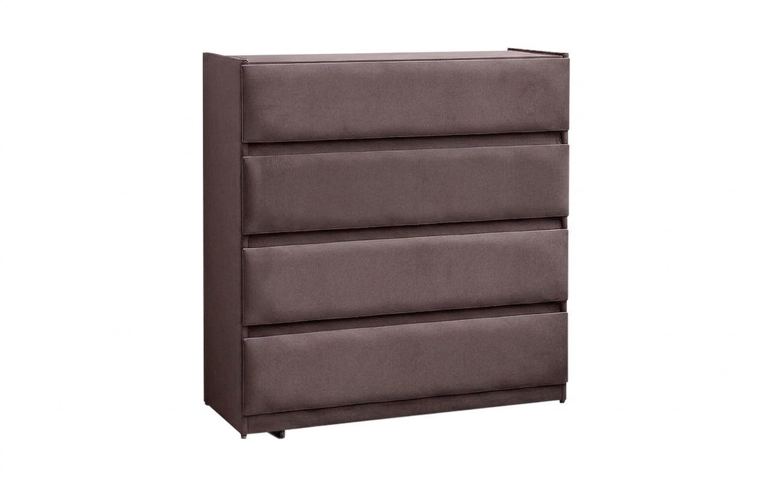 Lorenco dresser in Sky Velvet 253 fabric, product photo on white background