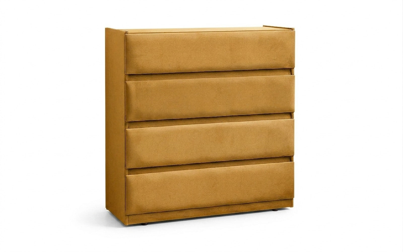 Lorenco dresser in Sky Velvet 30 fabric, product photo on white background