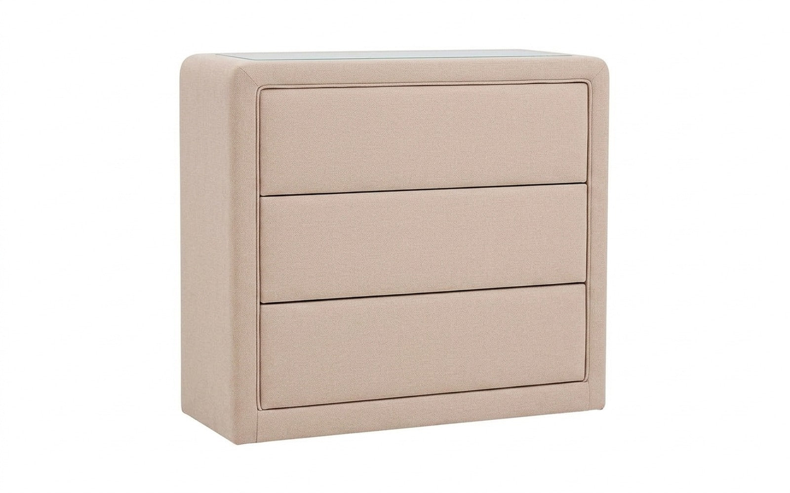 Orly dresser in Balance 130 fabric, product photo on white background