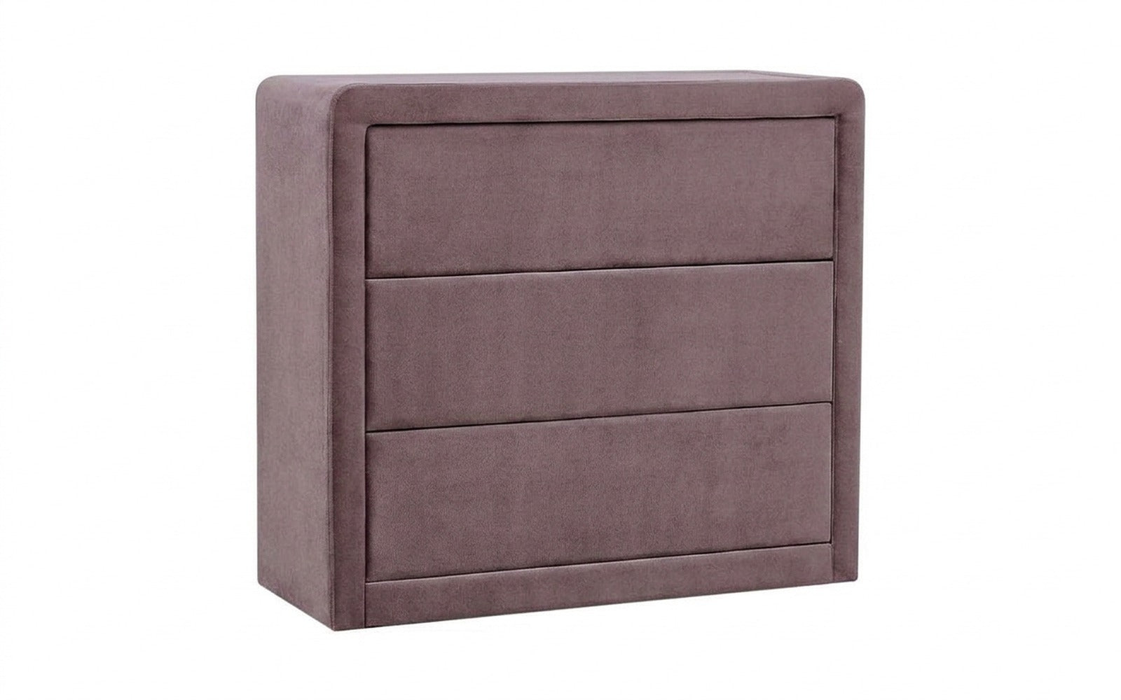 Orly dresser in Casanova Lilac fabric, product photo on white background