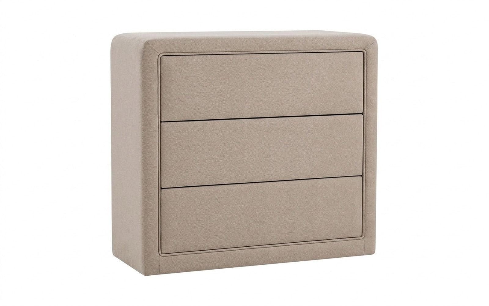 Orly dresser in Dumont 02 fabric, product photo on white background