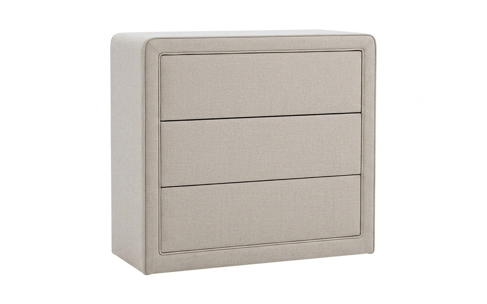 Orly dresser in Forte 01 fabric, product photo on white background