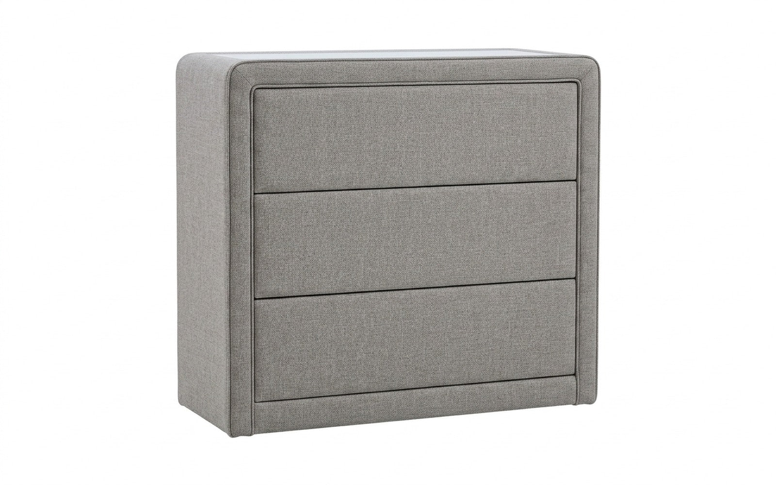 Orly dresser in Forte 16 fabric, product photo on white background