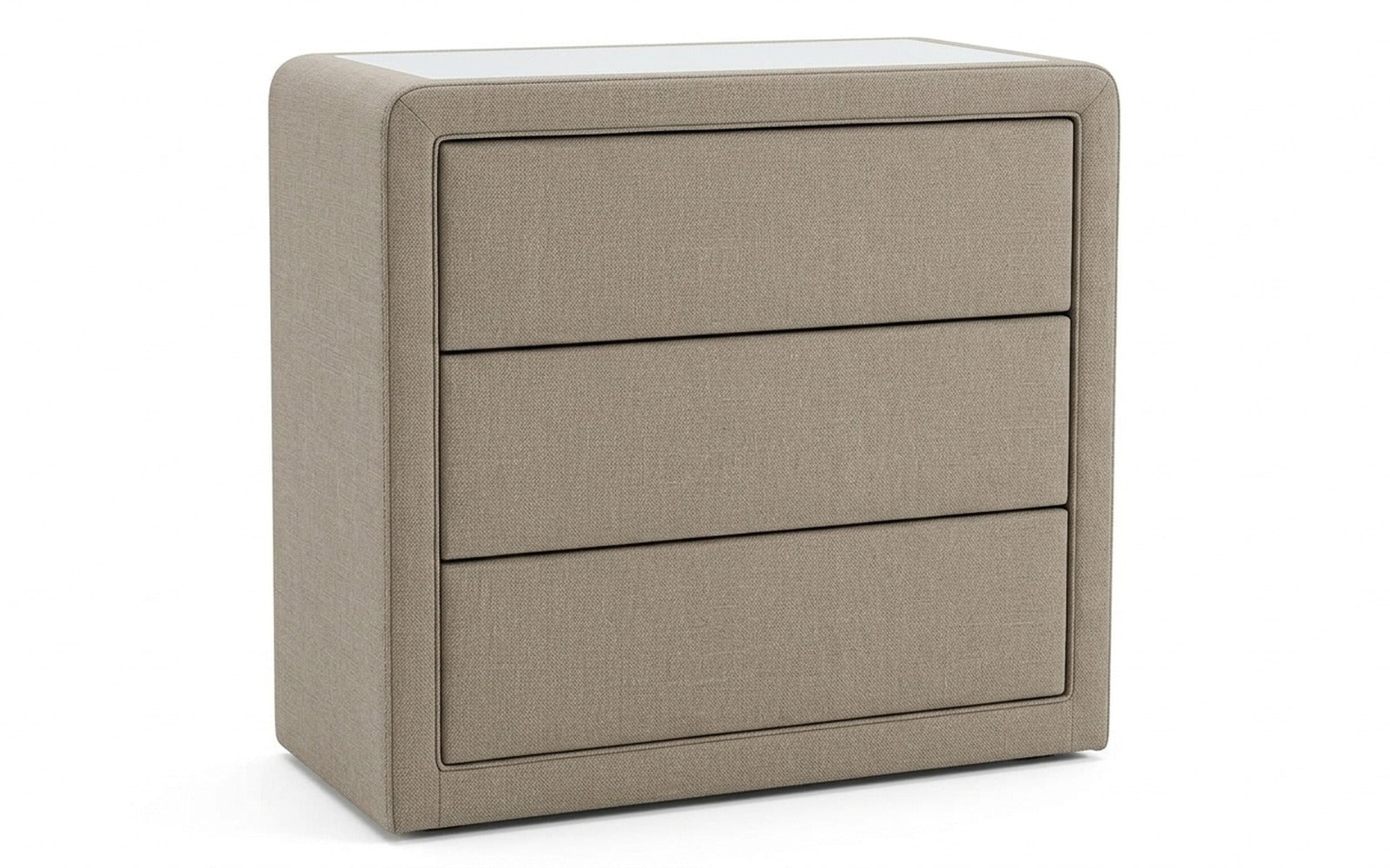 Orly dresser in Forte 17 fabric, product photo on white background