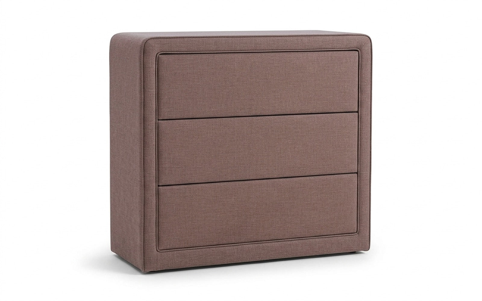 Orly dresser in Lidot Lilac fabric, product photo on white background